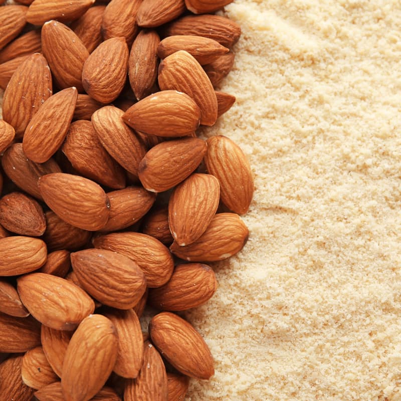Harina de almendras con piel